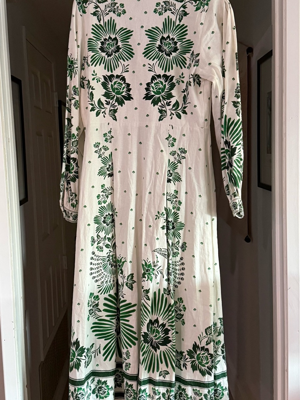 Christian Lacroix Floral Boho Midi Dress - Picture 7 of 9